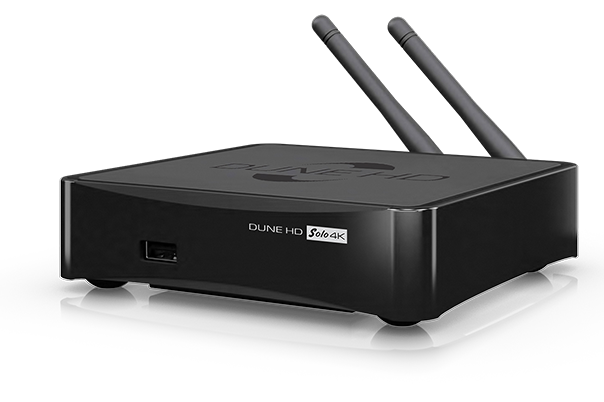 SOLO 4K new powerful media player from Dune HD with HEVC 4K